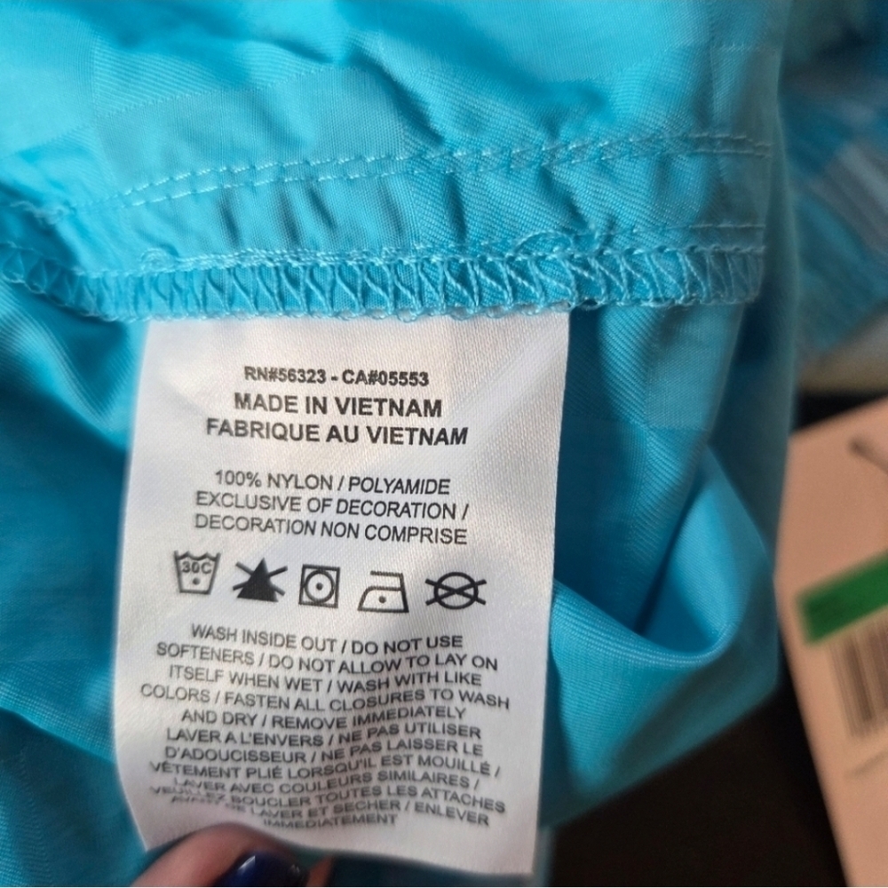 Nike Mens Blue Checkered Woven Shorts FN3098-447 XL - New Athletic Gym Workout - Picture 7 of 9